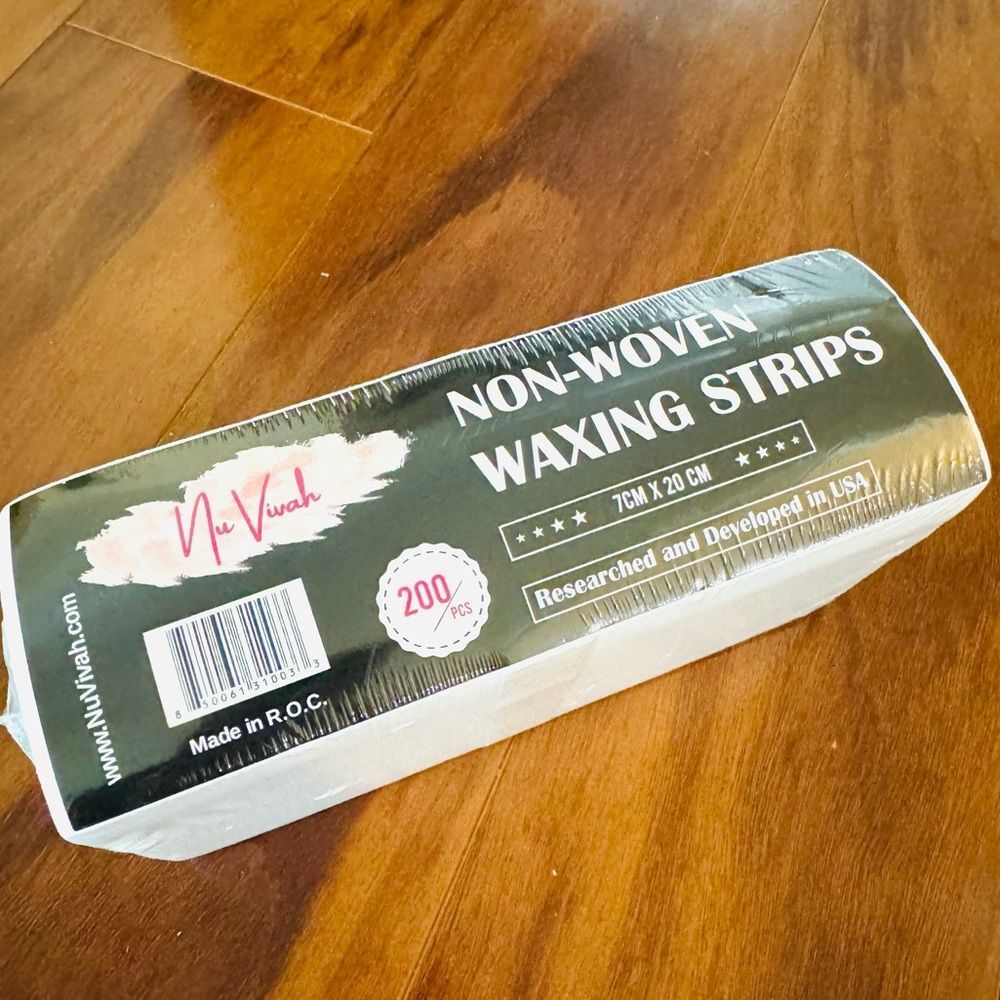 Non Woven Body and Facial Wax Strips 200 Pcs
